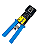 Alicate Crimpador RJ45 RJ11 RJ12 - HT-318 - Imagem 3