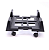 Suporte Gabinete C3Tech SC-20BK C/ Rodinhas Preto - Imagem 2