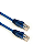 Cabo Rede Patch Cord Cat6 01,5mts Azul - Imagem 2