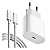 Carregador Celular Usb Type C Cabo Iphone Lightining 20w - Imagem 1