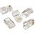 Conector RJ45 Cat5 Com 10 Unid - Imagem 2
