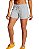 SHORTS CHAMPION FEMININO PATCH C JERSEY OX GRAY - Imagem 1