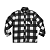 JAQUETA GRIZZLY PLAID BLACK - Imagem 1