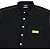 CAMISA HIGH COLORED BUTTON IN BLACK - Imagem 3