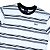 CAMISETA TUPODE LISTRADA OLD CREME - Imagem 3