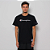CAMISETA CHAMPION PES MC LOGO EMBROIDERY SCRIPT PRETO - Imagem 2
