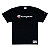 CAMISETA CHAMPION PES MC LOGO EMBROIDERY SCRIPT PRETO - Imagem 1