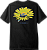 CAMISETA COLORS PSYCHADELIC YELLOW FLOWER PRETO - Imagem 2