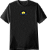 CAMISETA COLORS PSYCHADELIC YELLOW FLOWER PRETO - Imagem 1