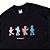 CAMISETA BELMONTH MOOD URSOS FRENTE PRETA - Imagem 2