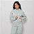 MOLETOM CHAMPION FEMININO LOGO SCRIPT FLEETING GREEN - Imagem 1
