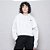 MOLETOM CHAMPION CANGURU CROPPED LOGO C EMB OFF WHITE - Imagem 1