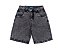 BERMUDA TROPICALIENTS JEANS BLACK ROCK PRETA - Imagem 1
