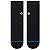 MEIA STANCE ICON QUARTER PRETA - Imagem 2