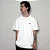 CAMISETA CHAMPION LOGO C EMBROIDERY OFF WHITE - Imagem 1