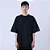 CAMISETA CHAMPION OVERSIZED MINI SCRIPT SURTON PRETA - Imagem 1