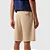 BERMUDA CHAMPION ELÁSTICO PIQUET C LOGO 3D AUTUMN BEIGE - Imagem 2