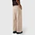 CALÇA CHAMPION TECH WIDE LEG C LOGO BEGE - Imagem 4