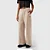 CALÇA CHAMPION TECH WIDE LEG C LOGO BEGE - Imagem 3