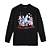 MOLETOM CREWNECK HIGH WONDERLAND CAST PRETO - Imagem 1