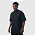 CAMISETA OVERSIZED CHAMPION SURFACE LAB MINI SCRIPT PRETA - Imagem 1