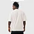CAMISETA OVERSIZED CHAMPION SURFACE LAB MINI SCRIPT BRANCA - Imagem 2