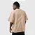 CAMISETA OVERSIZED CHAMPION LONG LAT YOSEMITE KHAKI - Imagem 2
