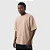 CAMISETA OVERSIZED CHAMPION LONG LAT YOSEMITE KHAKI - Imagem 1