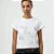 BABY TEE HIGH X BARRA ICONOGRAFIA PFF WHITE - Imagem 4