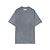 CAMISETA BARRA CREW BARRA LÍRICA CINZA ESTONADO - Imagem 1