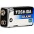 Bateria Alcalina 9V 6Lr61Gcp Toshiba - Imagem 4