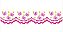 Matriz Bordado Barrinhas Delicadas Com Flores - Imagem 3