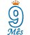 Matriz Bordado Merversário Aplique Números Com Coroa - Imagem 9