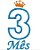 Matriz Bordado Merversário Aplique Números Com Coroa - Imagem 3