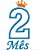 Matriz Bordado Merversário Aplique Números Com Coroa - Imagem 2