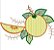 Matriz Bordado Frutas Delicadas Para Pano De Prato - Imagem 5