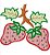 Matriz Bordado Frutas Delicadas Para Pano De Prato - Imagem 7