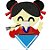 Matriz Bordado Amo Sushi - Imagem 2