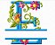 Matriz Bordado Alfabeto Split Floral Lindo - Imagem 5