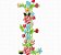 Matriz Bordado Alfabeto Florzinhas Lindas Com Corações - Imagem 9