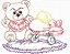 Matriz Bordado Infantil Colorwork Para Fralda - Imagem 5