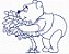 Matriz Bordado Ursinho Pooh Contorno - Imagem 5