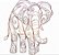 Matriz Bordado Animais Redwork - Imagem 1