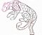 Matriz Bordado Animais Redwork - Imagem 9