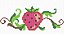 Matriz Bordado Ponto Cruz Frutas Para Pano De Prato Delicado - Imagem 5