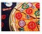 Matriz Bordado Brincando Com Pizza - Imagem 1