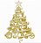Matriz Bordado Natal Arvore Delicada - Imagem 1