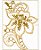 Matriz Bordado Richelieu Toalha De Mesa Hibisco - Imagem 4