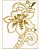 Matriz Bordado Richelieu Toalha De Mesa Hibisco - Imagem 3