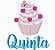 Matriz Bordado Semaninha Cupcake Com Amor - Imagem 3